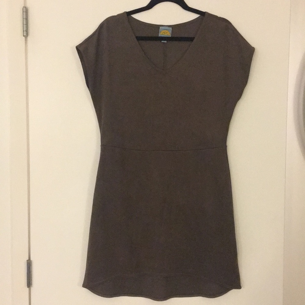 C&C Tan Suede Dress